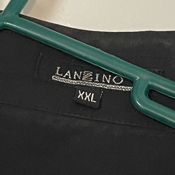 Lanzino Men’s Black Longsleeve Legend Western Cross Shirt XXL - Picture 2 of 6